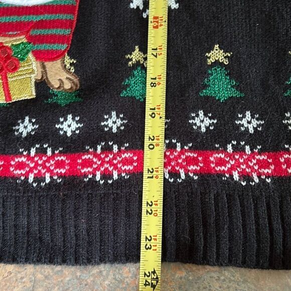Blizzard Bay Christmas Pug Dog Sweater Medium Ugly Christmas Sweater - Picture 6 of 7